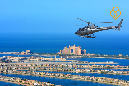 Helicopter ride palm jumeirah