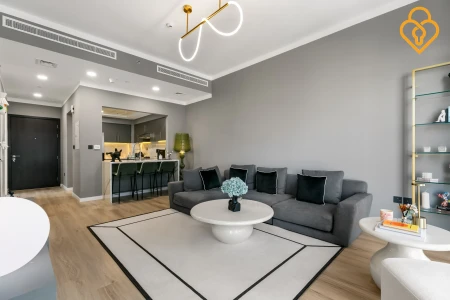 Belle View Upgraded Business Bay one bed